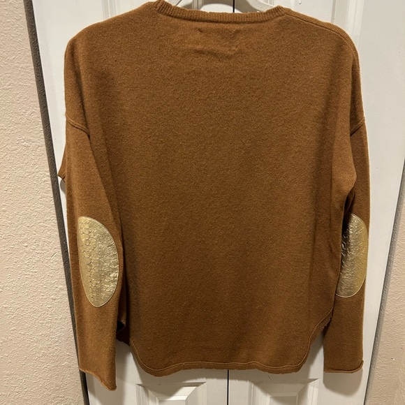 Zadig & Voltaire Cashmere Elbow Patch Sweater , size M - Picture 3 of 8